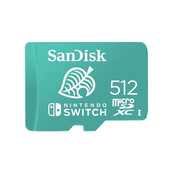 Switch Micro SDXC SanDisk 512GB for Nintendo Switch - EUROBABYLON