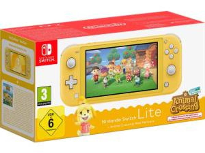 Switch lite Console Animal Crossing Yellow - EUROBABYLON