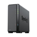 Synology DiskStation DS124 server NAS e di archiviazione Desktop Realtek RTD1619B 1 GB DDR4 DiskStation Manager Nero - EUROBABYLON