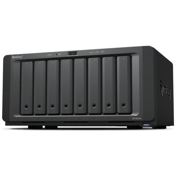 Synology DiskStation DS1823XS+ server NAS e di archiviazione Tower Ryzen Embedded V1780B 8 GB DDR4 0 TB DiskStation Manager Nero - EUROBABYLON