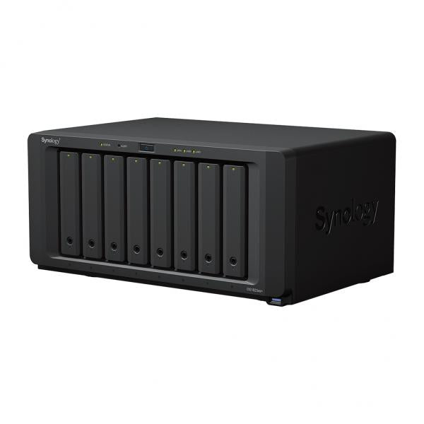 Synology DiskStation DS1823XS+ server NAS e di archiviazione Tower Ryzen Embedded V1780B 8 GB DDR4 0 TB DiskStation Manager Nero - EUROBABYLON