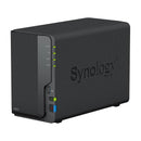 Synology DiskStation DS223 NAS Mini Tower Realtek RTD1619B 2 GB DDR4 12 TB HDD DiskStation Manager Nero - EUROBABYLON