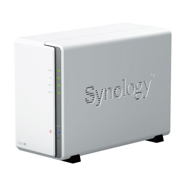 Synology DiskStation DS223J server NAS e di archiviazione Desktop Collegamento ethernet LAN Bianco RTD1619B - EUROBABYLON