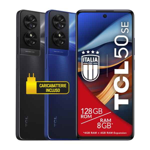 TCL 50se 4+128GB 6.78" Midnight Blue ITA - EUROBABYLON