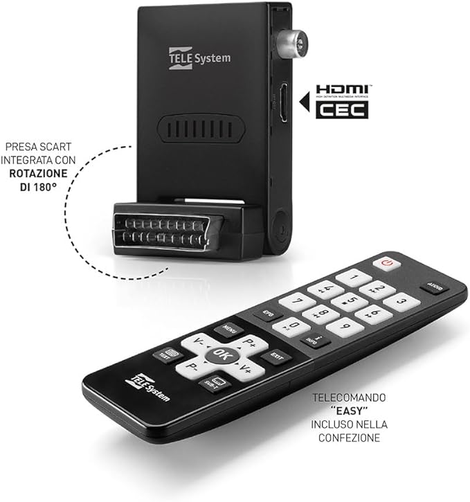 TELE SYSTEM DECODER TERRESTRAL DIGITAL STEALTH/02 - EUROBABYLON