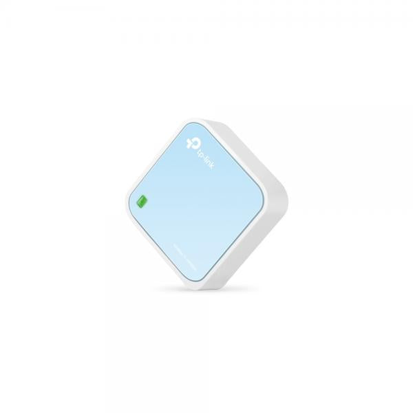 TP-Link TL-WR802N router wireless Fast Ethernet Banda singola (2.4 GHz) Blu, Bianco - EUROBABYLON