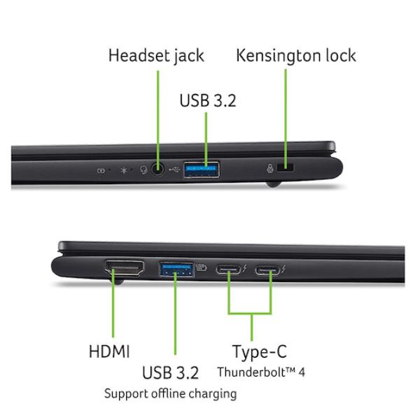 TRAVELMATE P6 COPILOT+PC 14 AI TMP614-54-TCO-77CV - EUROBABYLON