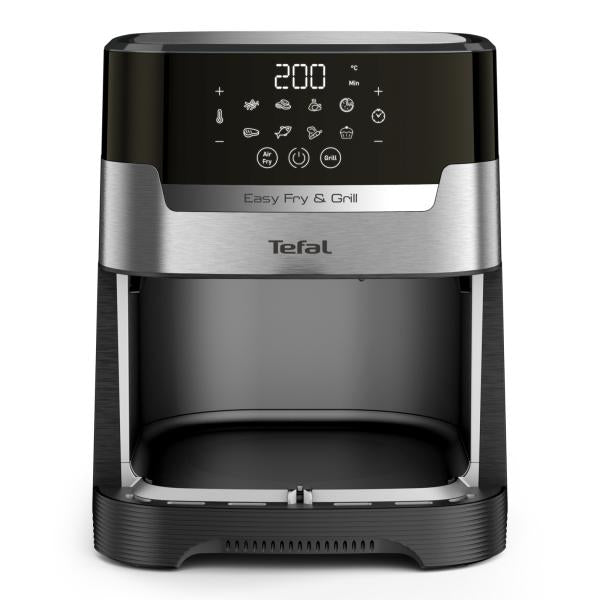 Tefal Easy Fry & Grill EY505D Singolo 4,2 L Indipendente 1550 W Friggitrice ad aria calda Acciaio inox - EUROBABYLON