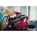 Tefal Express Vision SV8152 2800 W 1,8 L Durilium AirGlide Autoclean soleplate Porpora, Nero - EUROBABYLON