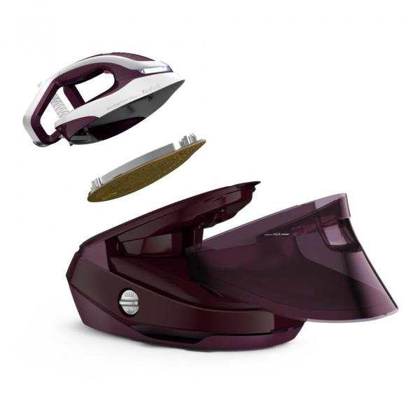 Tefal Pro Express Vision GV9810 3000 W 1,1 L Durilium AirGlide Autoclean soleplate Rosso, Bianco - EUROBABYLON