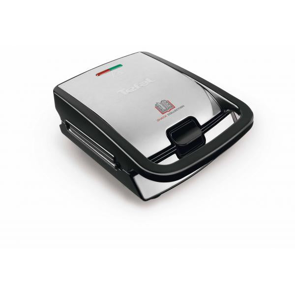 Tefal SW854D tostiera 700 W Nero, Acciaio inossidabile - EUROBABYLON