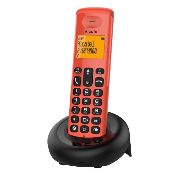 Telefono Cordless Alcatel E160 Red - EUROBABYLON