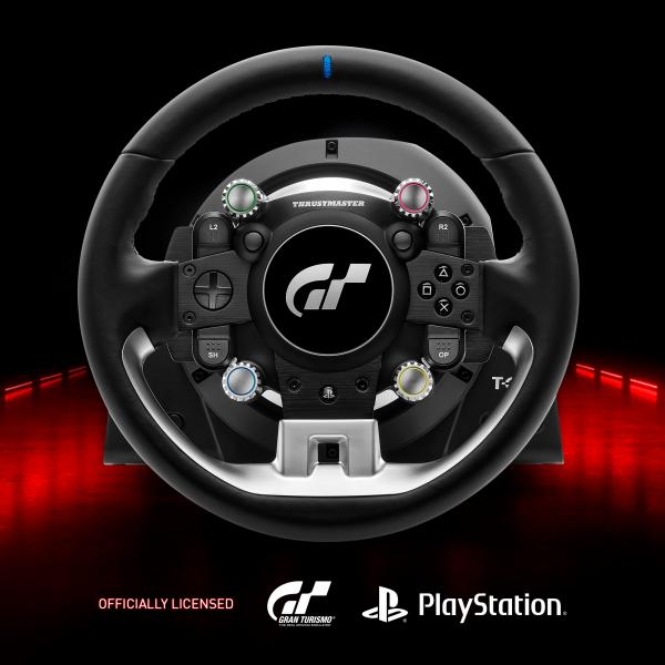 Thrustmaster T-GT II Volant + pedalier 4160823 Nero, Acciaio satinato USB Sterzo + Pedali PC, PlayStation 4, PlayStation 5 - EUROBABYLON