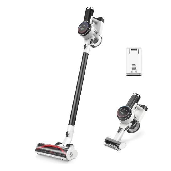 Tineco PURE ONE S12 Smarter Aspirapolvere a bastone 2 in 1 Batteria Secco HEPA Senza sacchetto Nero - EUROBABYLON