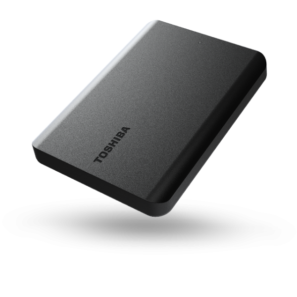 Toshiba Canvio Basics disco rigido esterno 2 TB 2.5" USB Type-A / Micro-USB B 2.0/3.2 Gen 1 (3.1 Gen 1) Nero - EUROBABYLON