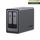 Ugreen NASync DXP2800 NAS System 2-Bay Compatta Intel N N100 8 GB DDR5 0 TB UGOS Pro Nero - EUROBABYLON