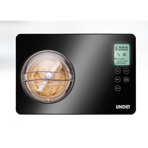 Unold 48845 macchina per gelato Gelatiera compressore 2 L 180 W Nero, Acciaio inox - EUROBABYLON