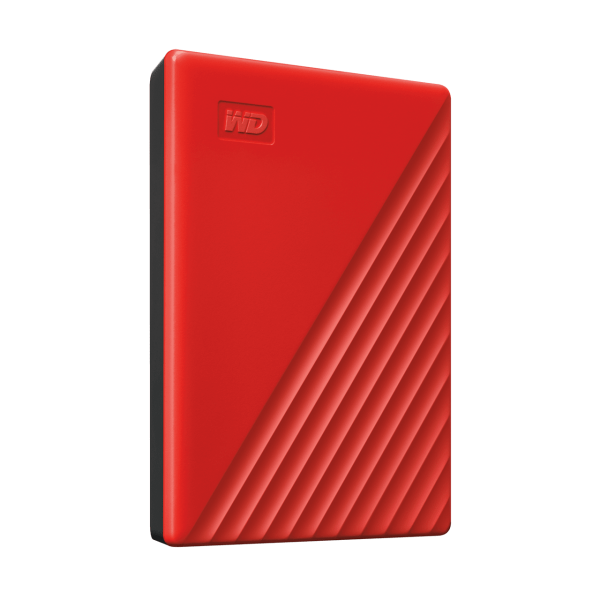 Western Digital My Passport disco rigido esterno 4000 GB Rosso - EUROBABYLON