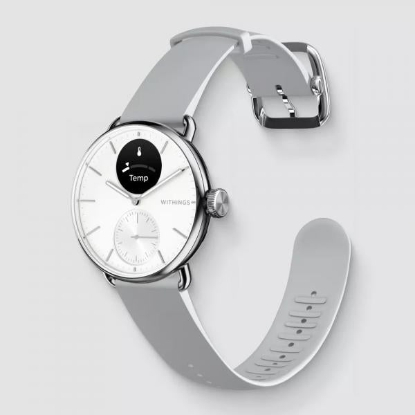 Withings ScanWatch 2 1,6 cm (0.63") OLED 38 mm Ibrido Acciaio inossidabile - EUROBABYLON