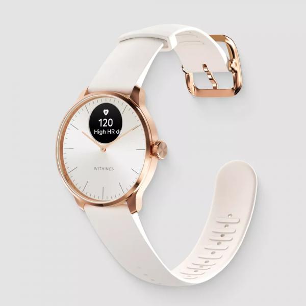 Withings ScanWatch Light OLED 37 mm Ibrido Oro - EUROBABYLON