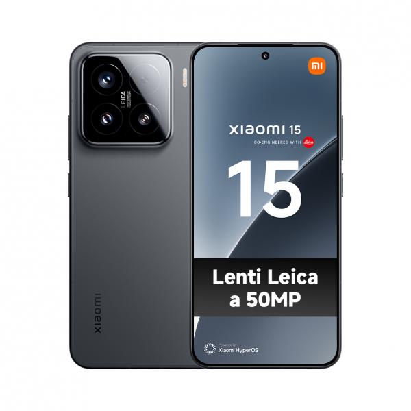 Xiaomi 15 12+512GB 6.36" 5G Black DS ITA - EUROBABYLON