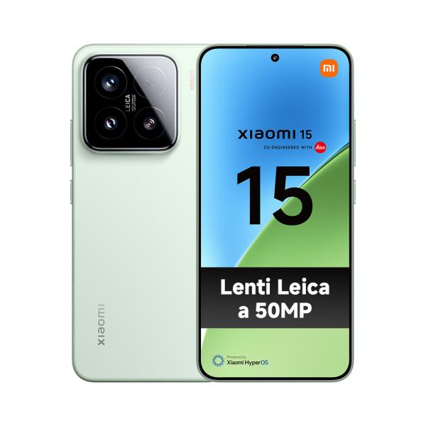 Xiaomi 15 12+512GB 6.36" 5G Green DS ITA - EUROBABYLON