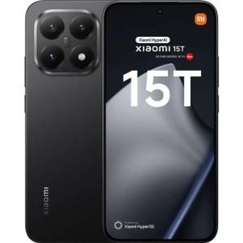 Xiaomi 15T 12+256GB 6.83" 5G Black DS ITA - EUROBABYLON