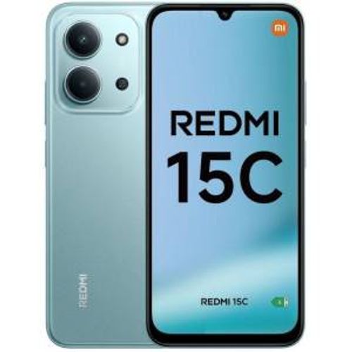 Xiaomi Redmi 15c 4+128GB 6.9" 5G Mint Green DS ITA - EUROBABYLON