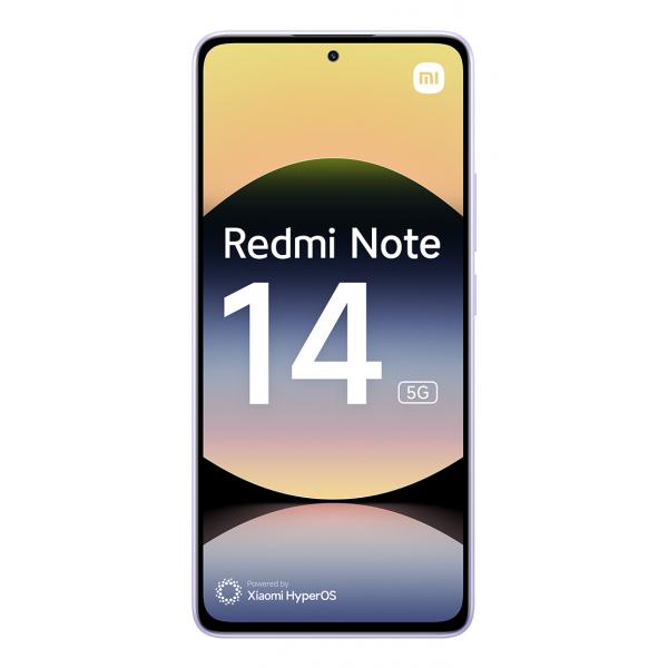 Xiaomi Redmi Note 14 5G 16,9 cm (6.67") Dual SIM ibrida USB tipo-C 8 GB 256 GB 5110 mAh Lavanda, Viola - EUROBABYLON