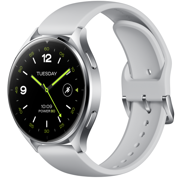Xiaomi Watch 2 3,63 cm (1.43") AMOLED 46 mm Digitale 466 x 466 Pixel Touch screen Argento Wi-Fi GPS (satellitare) - EUROBABYLON