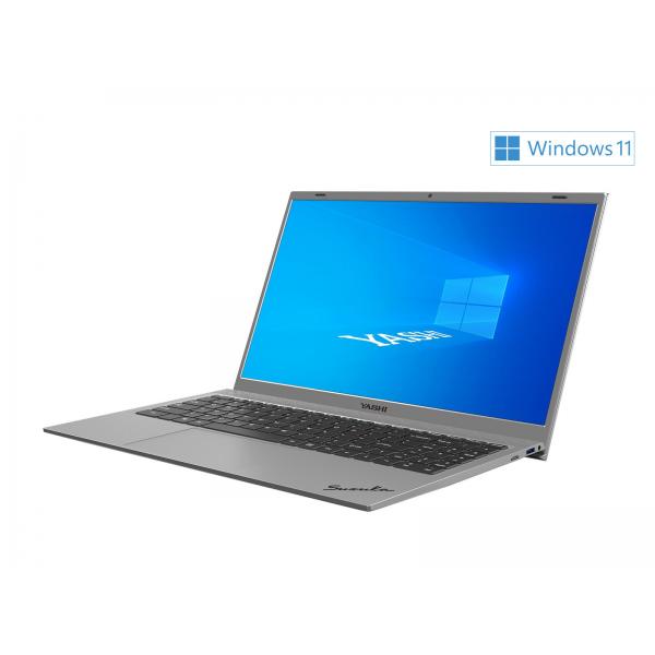 YASHI SUZUKA Intel Core i5 i5-1035G1 Computer portatile 39,6 cm (15.6") Full HD 8 GB 512 GB SSD Wi-Fi 5 (802.11ac) Windows 11 Pro Argento - EUROBABYLON