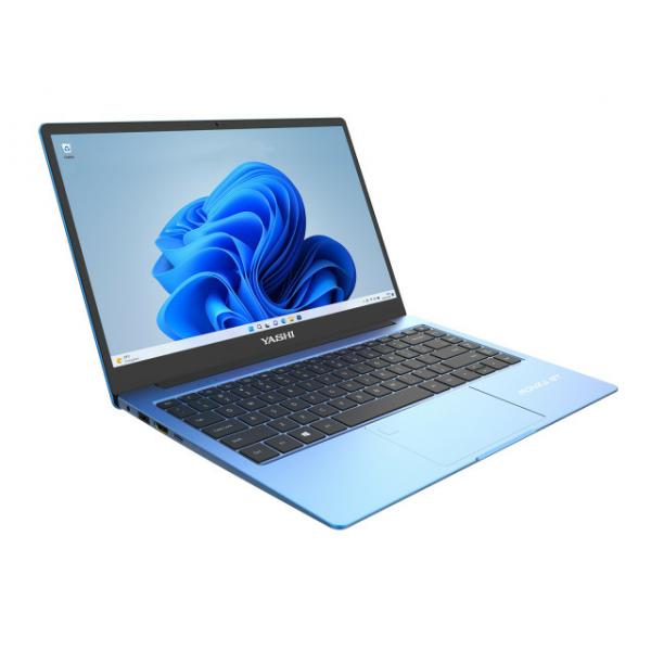 YASHI YP1450 laptop AMD Ryzen 7 5700U Computer portatile 35,8 cm (14.1") Full HD 16 GB DDR4-SDRAM 512 GB SSD Wi-Fi 6 (802.11ax) Windows 11 Pro Blu - EUROBABYLON