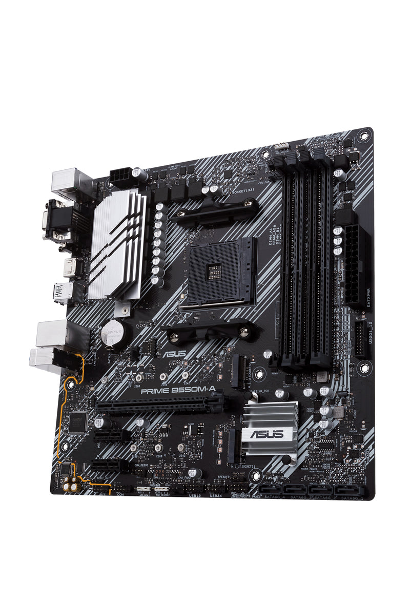 ASUS Prime B550M-A/CSM AMD B550 Socket AM4 micro ATX