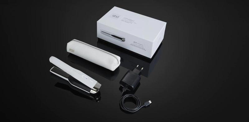 GHD Unplugged Piastra per capelli Caldo Bianco