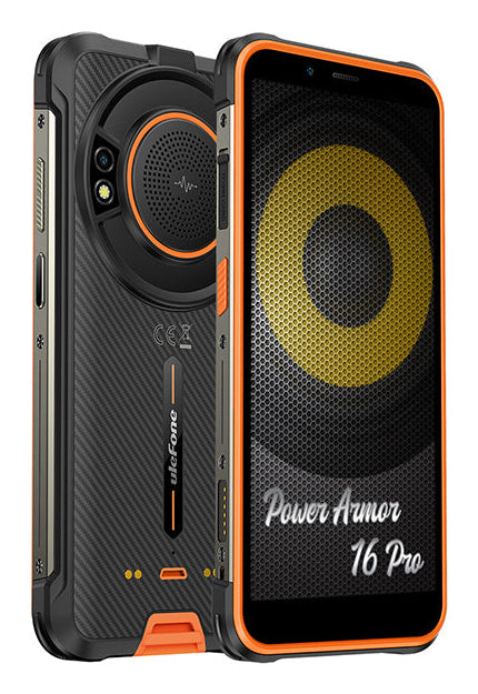 ULEFONE POWER ARMOR 16 PRO 4+64GB DS 4G ORANGE NFC OEM - EUROBABYLON