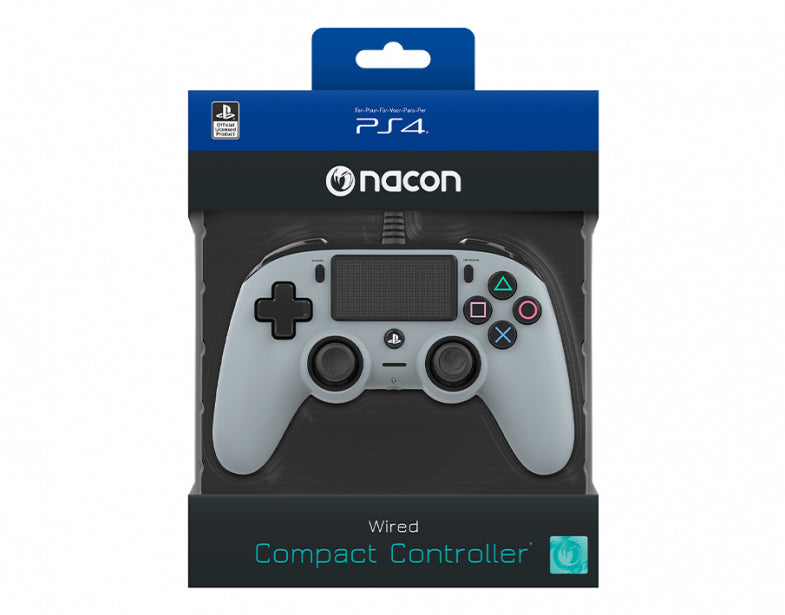 NACON PS4OFCPADGREY periferica di gioco Gamepad PlayStation 4 Analogico/Digitale Grigio