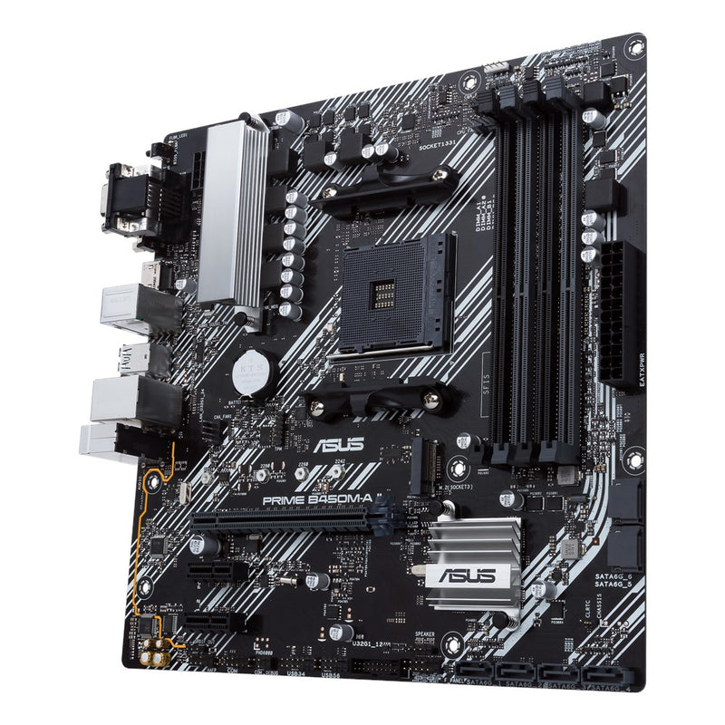 ASUS PRIME B450M-A II AMD B450 Presa AM4 micro ATX - EUROBABYLON