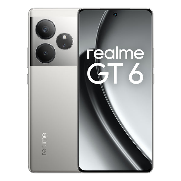 REALME GT 6 12+256GB DS 5G FLUID SILVER NFC OEM