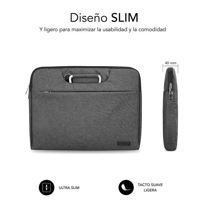 SUBBLIM BUSINESS LAPTOP SLEEVE 15,6" GREY SUB-LS-1BS0101