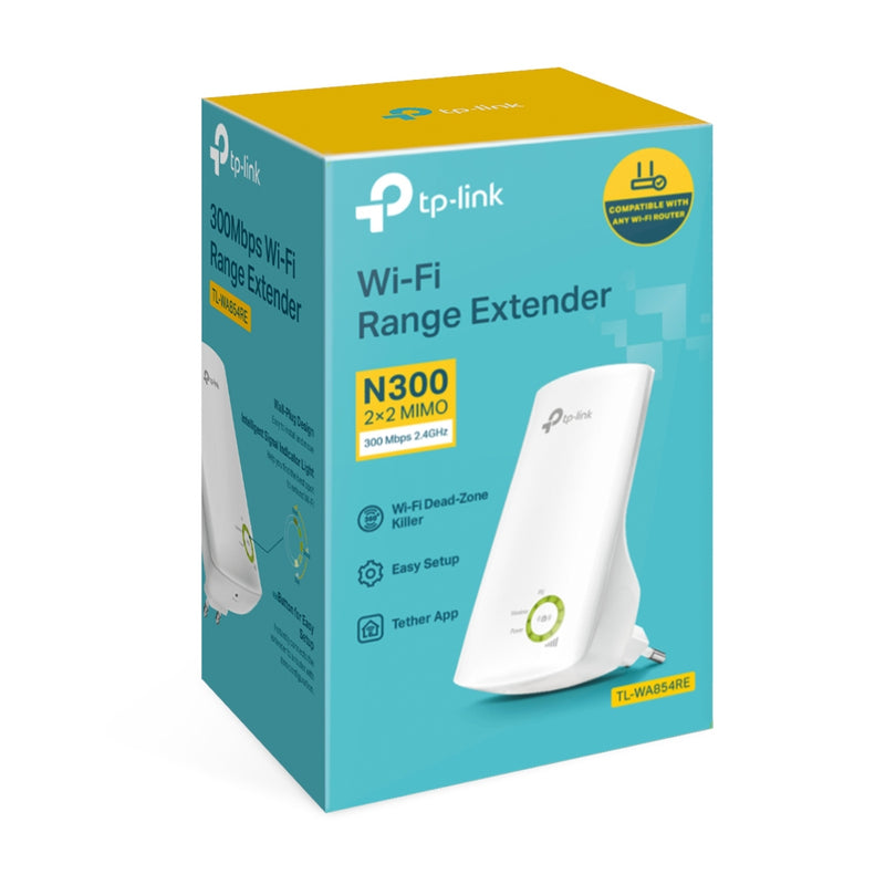 TP-Link TL-WA854RE moltiplicatore di rete Ripetitore di rete Bianco 10, 100 Mbit/s