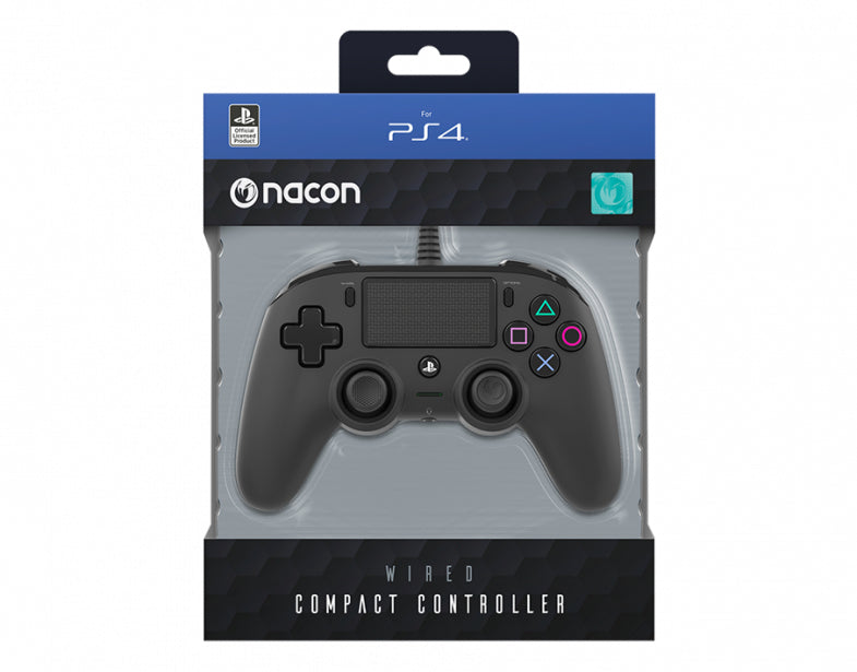 NACON PS4OFCPADBLACK periferica di gioco Gamepad PlayStation 4 Analogico/Digitale Nero