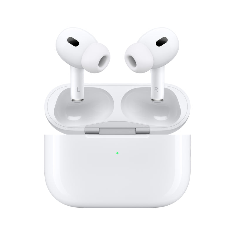 APPLE AIRPODS PRO (2 GENERATION) + MAGSAFE CHARGING CASE WHITE USB C MTJV3ZM/A - EUROBABYLON