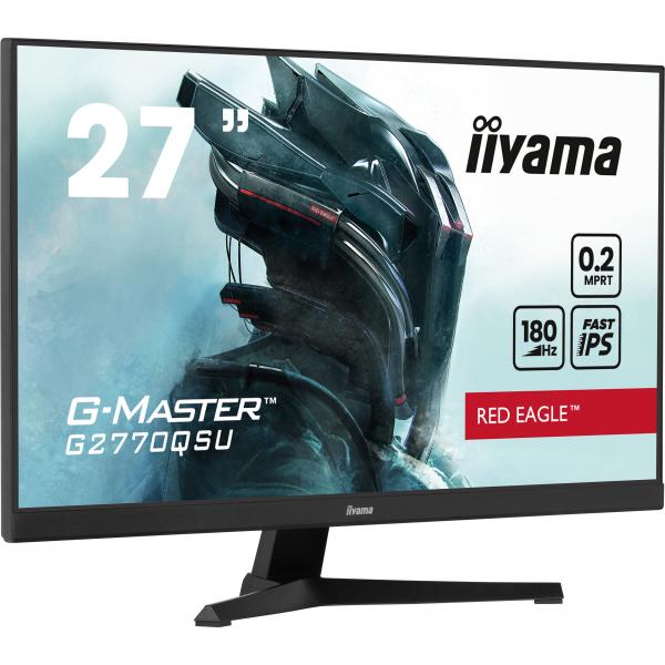 iiyama G-MASTER G2770QSU-B6 Monitor PC 68,6 cm (27") 2560 x 1440 Pixel Wide Quad HD LED Nero - EUROBABYLON