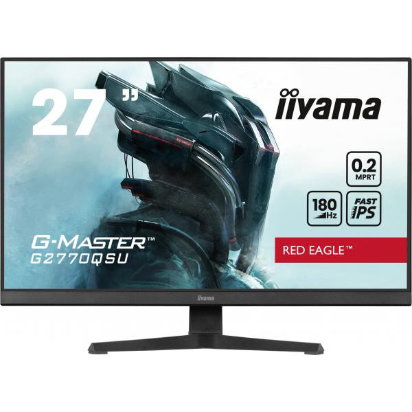 iiyama G-MASTER G2770QSU-B6 Monitor PC 68,6 cm (27") 2560 x 1440 Pixel Wide Quad HD LED Nero - EUROBABYLON