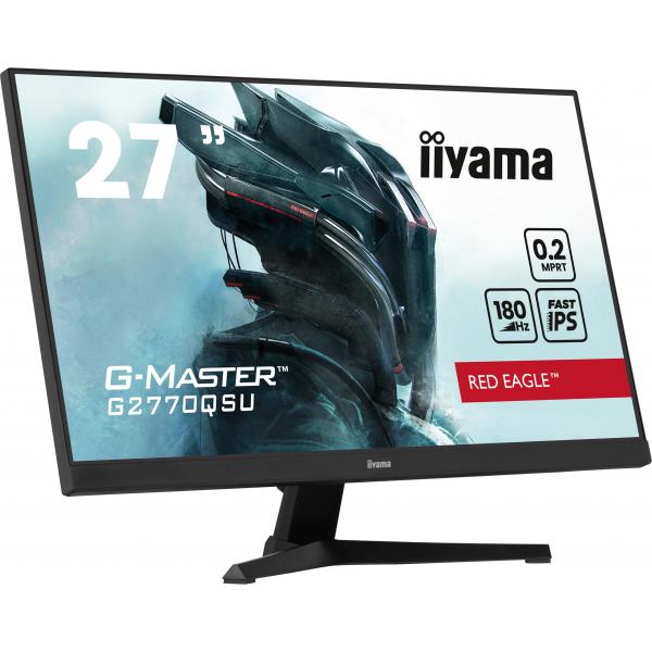 iiyama G-MASTER G2770QSU-B6 Monitor PC 68,6 cm (27") 2560 x 1440 Pixel Wide Quad HD LED Nero - EUROBABYLON