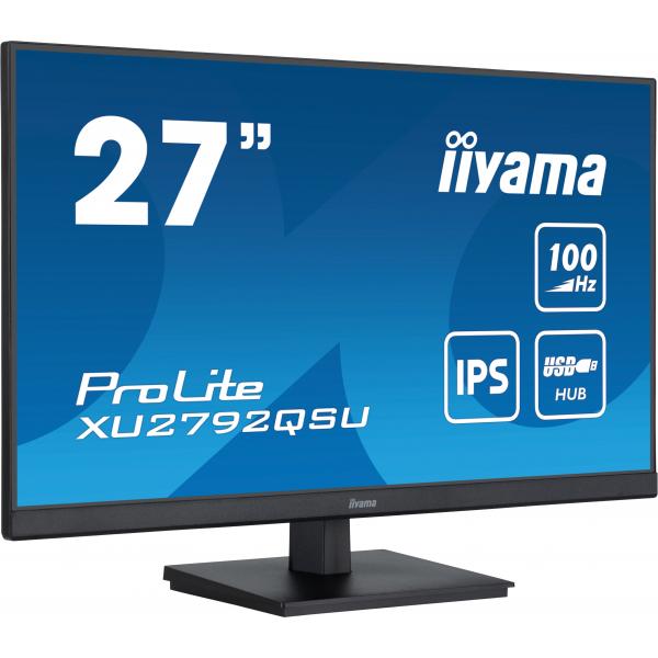 iiyama ProLite Monitor PC 68,6 cm (27") 2560 x 1440 Pixel Dual WQHD LED Nero - EUROBABYLON