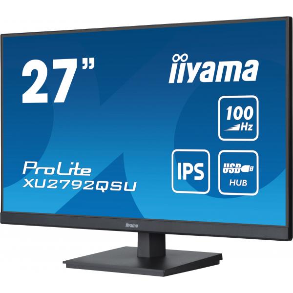 iiyama ProLite Monitor PC 68,6 cm (27") 2560 x 1440 Pixel Dual WQHD LED Nero - EUROBABYLON