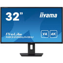 iiyama ProLite XB3288UHSU-B5 Monitor PC 80 cm (31.5") 3840 x 2160 Pixel 4K Ultra HD LCD Nero - EUROBABYLON