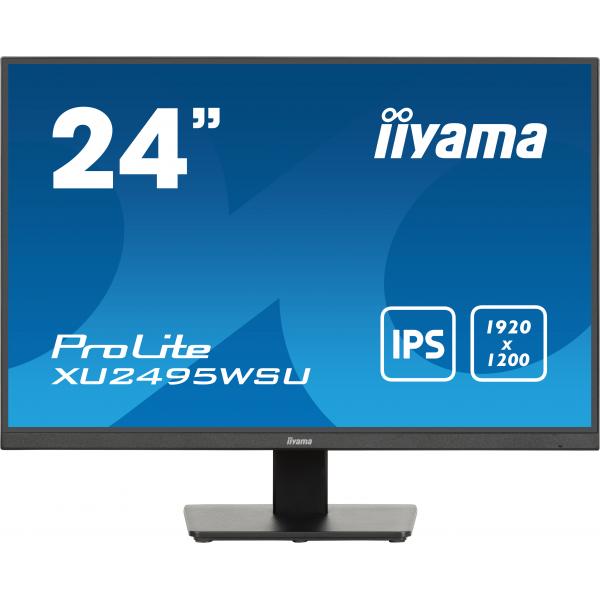 iiyama ProLite XU2495WSU-B7 Monitor PC 61 cm (24") 1920 x 1200 Pixel 4K Ultra HD LED Nero - EUROBABYLON