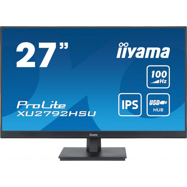 iiyama ProLite XU2792HSU-B6 Monitor PC 68,6 cm (27") 1920 x 1080 Pixel Full HD LED Nero - EUROBABYLON
